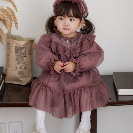 [予約] Nook Dress / marron