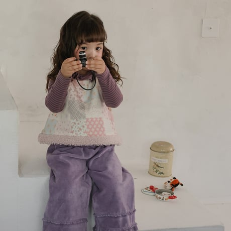 [予約] Blanc vest/ Puella FLO