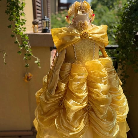 [予約] Marigold Sonata Princess Dress(&Cape SET)