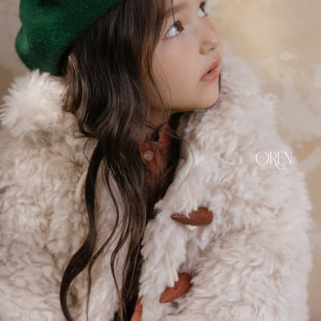 [予約] Bernie Toggle Fur Jacket/ OREN by Hibyebebe