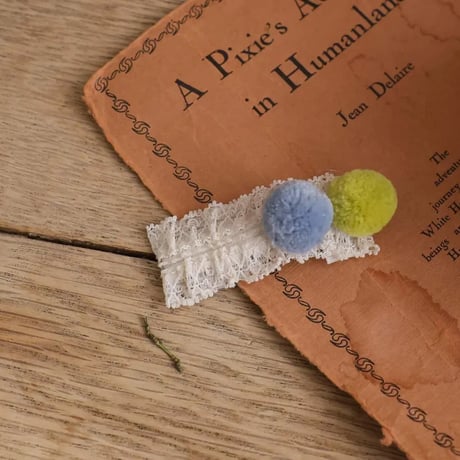 [予約] Pretzel hairpin/  Puella FLO