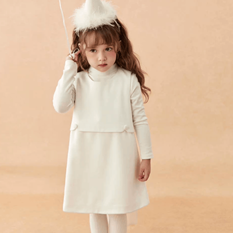 [予約] Ivory Grace Bow Dress
