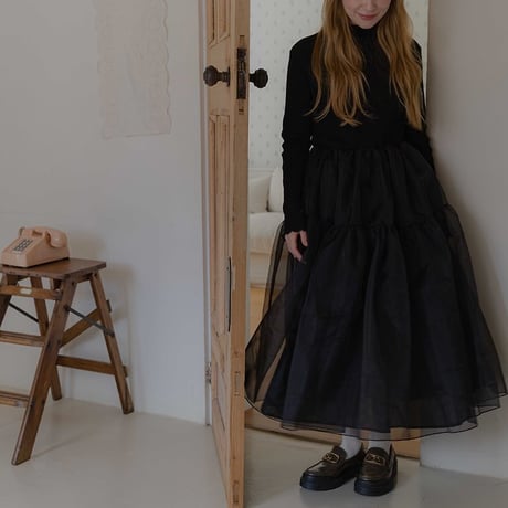 [予約] Severin Organza Dress (Mom) / OREN by Hibyebebe