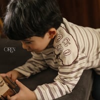 [予約] Jane Stripe T/ OREN by Hibyebebe