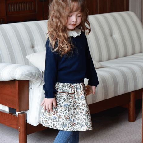 [予約] Tapestry Floral Skirt