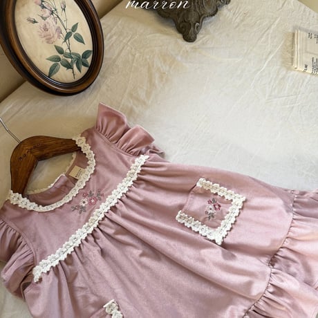[予約] Butter Dress/ marron