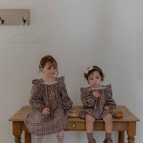 [予約] Madeleine Embroidery Suit/ OREN by Hibyebebe