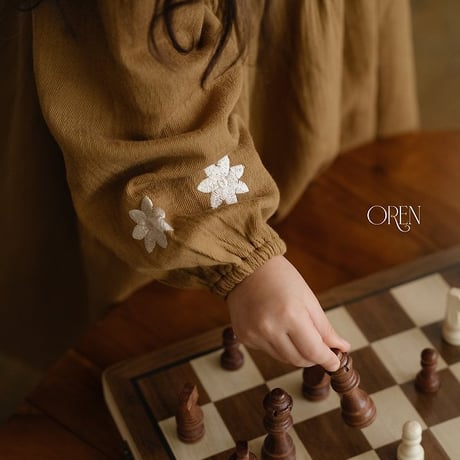 [予約] Dore Fleur dress/ OREN by Hibyebebe