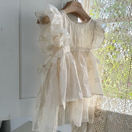 [予約] Lily Layered Dress (Baby) / Monbebe