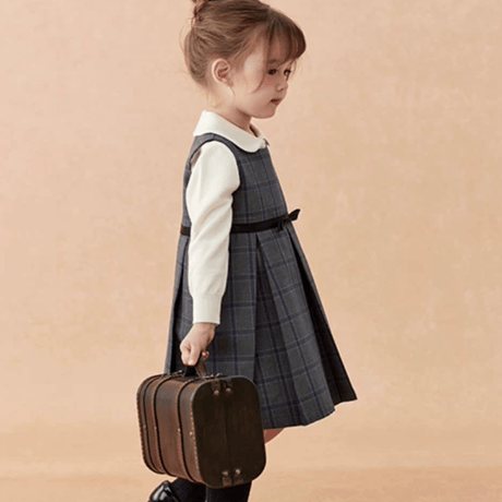 [予約] Classic Academy Check Dress