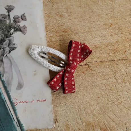 [予約] Canelé snap hairpin/  Puella FLO