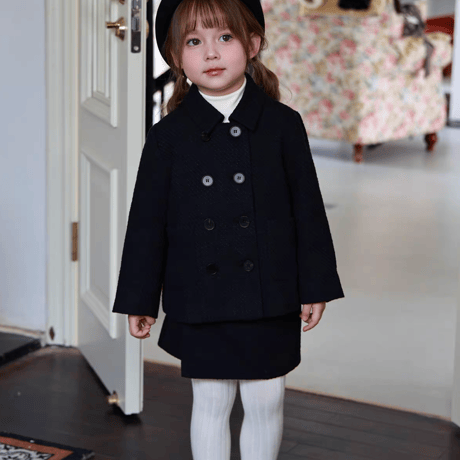 [予約] Regent Navy Jacket & Skirt Set
