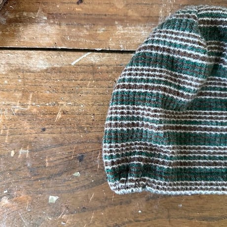 [予約] Forest Stripe Beanie/ OREN by Hibyebebe