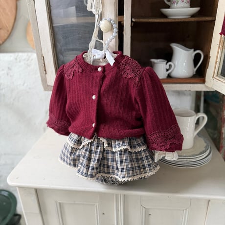 [予約] Monica cardigan/ marron