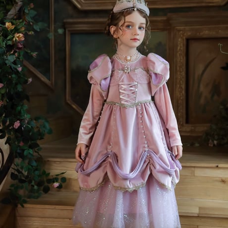 [予約] Rose Minuet Princess Dress(&Cape SET)