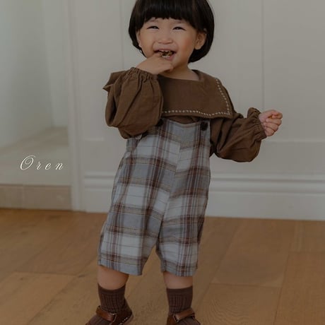 [予約] Leo Classic Overalls (Bib Overalls)/ OREN by Hibyebebe