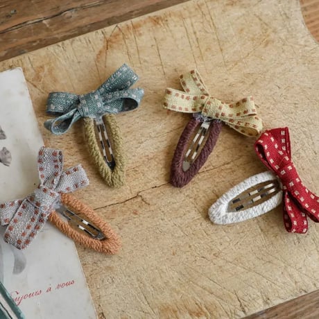 [予約] Canelé snap hairpin/  Puella FLO