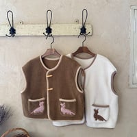 [予約] Monceau Dumble Vest/ OREN by Hibyebebe