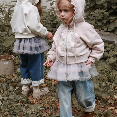 [予約] Ail denim Pants/ Puella FLO