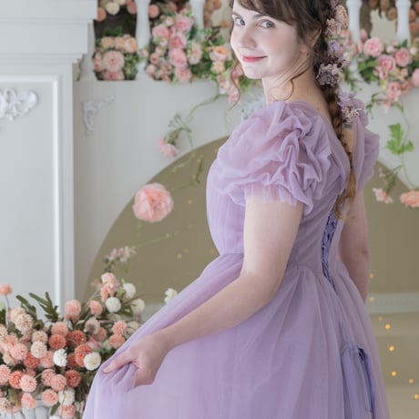 [予約] Enchanted Lavender Dress(Adult)