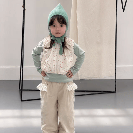 [予約] Mint Heart Vest & T Set / aiai