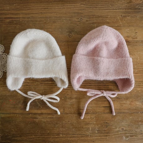 [予約] Popo knit hat/  Puella FLO