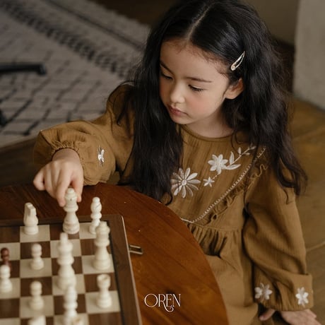 [予約] Dore Fleur dress/ OREN by Hibyebebe