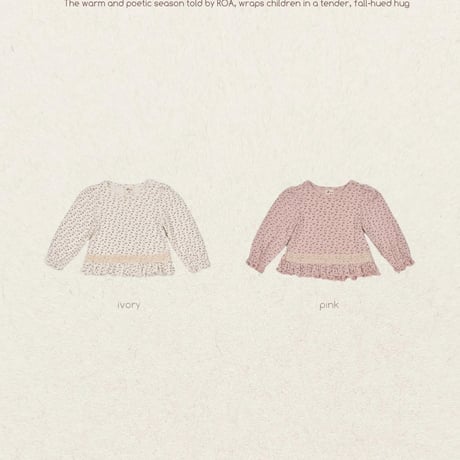 [予約] Lilyinta T-shirt/ Roa