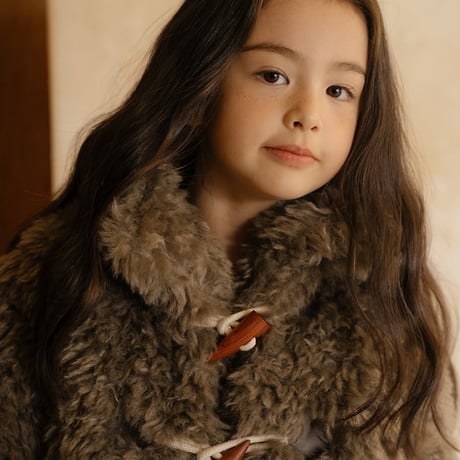 [予約] Bernie Toggle Fur Jacket/ OREN by Hibyebebe