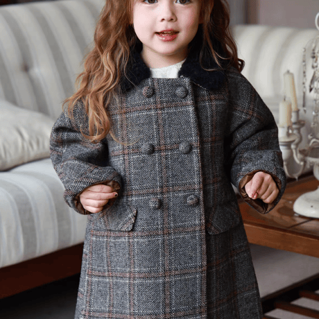 [予約] Heritage Grey Check Coat