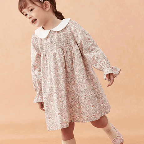 [予約] Petit Garden Smocked Dress