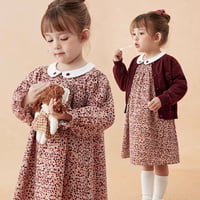 [予約] Vintage Berry Floral Dress
