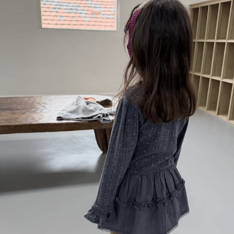 [予約] Monet Ruffle Dress/ aiai