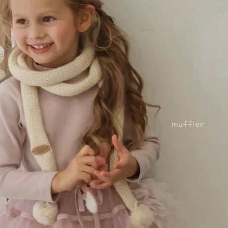 [予約] Bongbong muffler/  Puella FLO