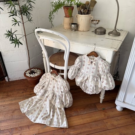 [予約] Happy Dress (brooch not included)/ marron