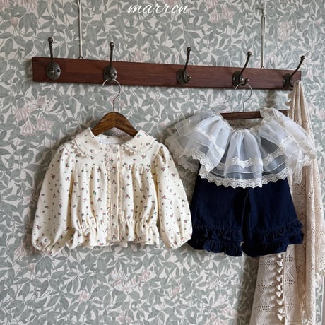 [予約] Mary Blouse/ marron