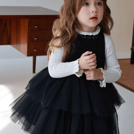 [予約] Fine Frill Rib Top