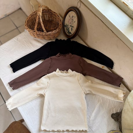 [予約] Daily Turtleneck T/ marron