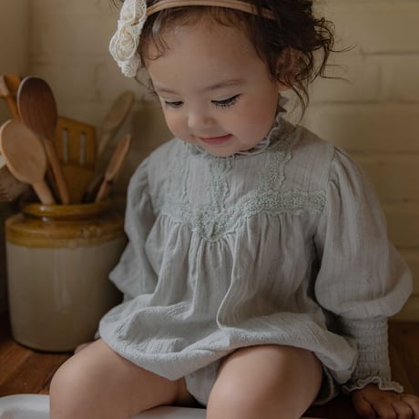 [予約] Riel lace suit/ OREN by Hibyebebe
