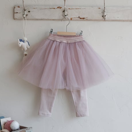 [予約] Moen tulle skirt leggings/ Puella FLO