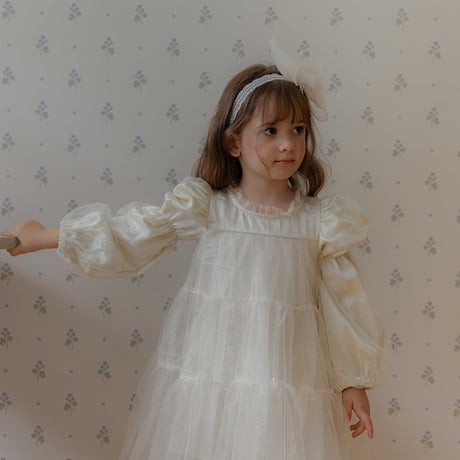 [予約] Cezanne Sha Dress/ OREN by Hibyebebe