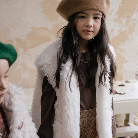 [予約] Wool Beret Kids/ OREN by Hibyebebe