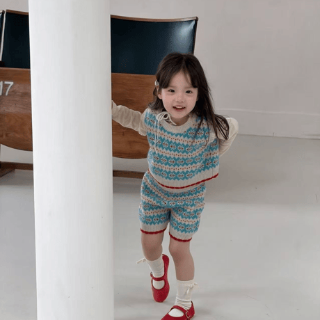 [予約] Maple Knit top & bottom Set / aiai