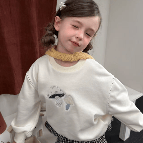 [予約] Mushroom top & bottom Set/ aiai