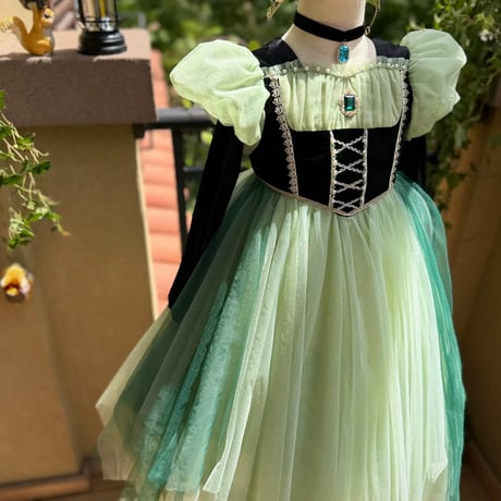 [予約] Evergreen Waltz Princess Dress (&Cape SET)