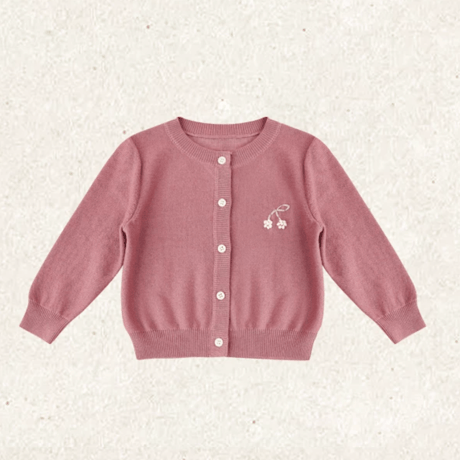 [予約] Petit Cherry Knit Cardigan