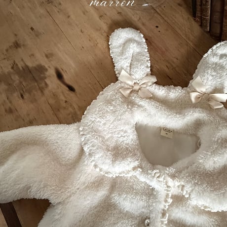 [予約] Rabbit jacket/ marron