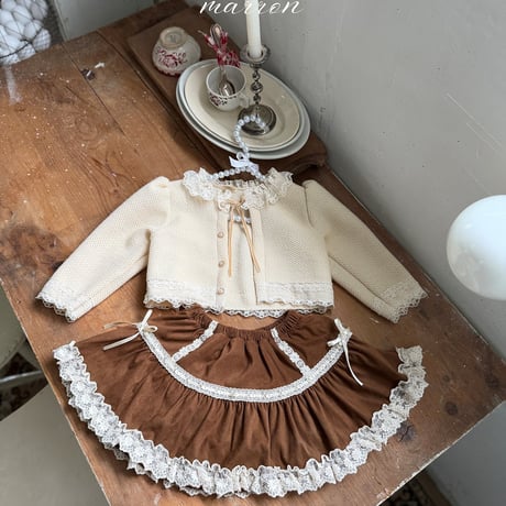 [予約] Chloe cardigan/ marron