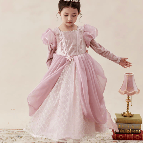 [予約] Coral Pearl Princess Dress (&pin SET)