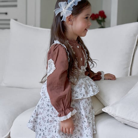 [予約] Lauren Dress/ marron
